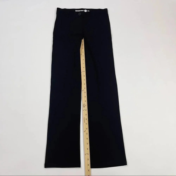 Betabrand Pants Womens XS Petite Classic Straight Leg Black Stretch Yoga Pull On - Picture 6 of 10